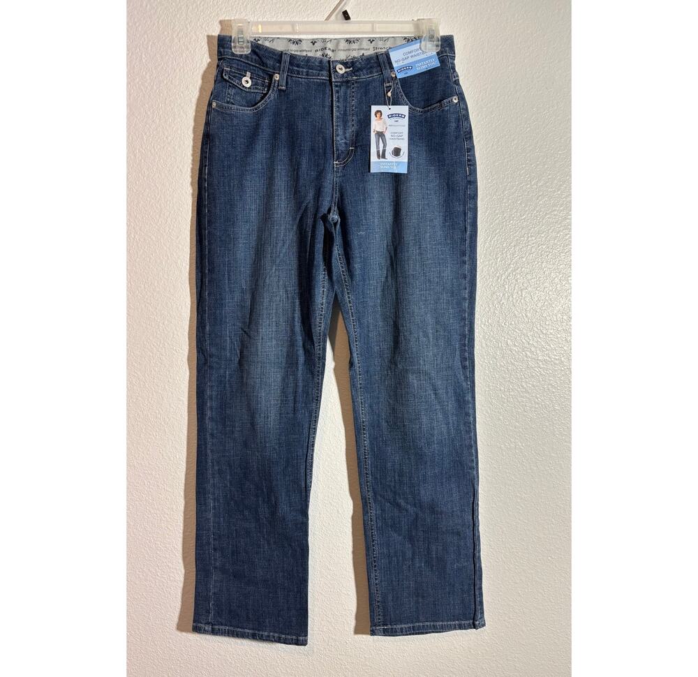 Riders by Lee NWT Women's Size 14 Tummy Control Comfort No-Gap Waistband Jeans